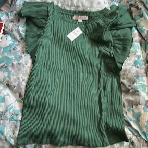 LOFT Tops - Green loft top